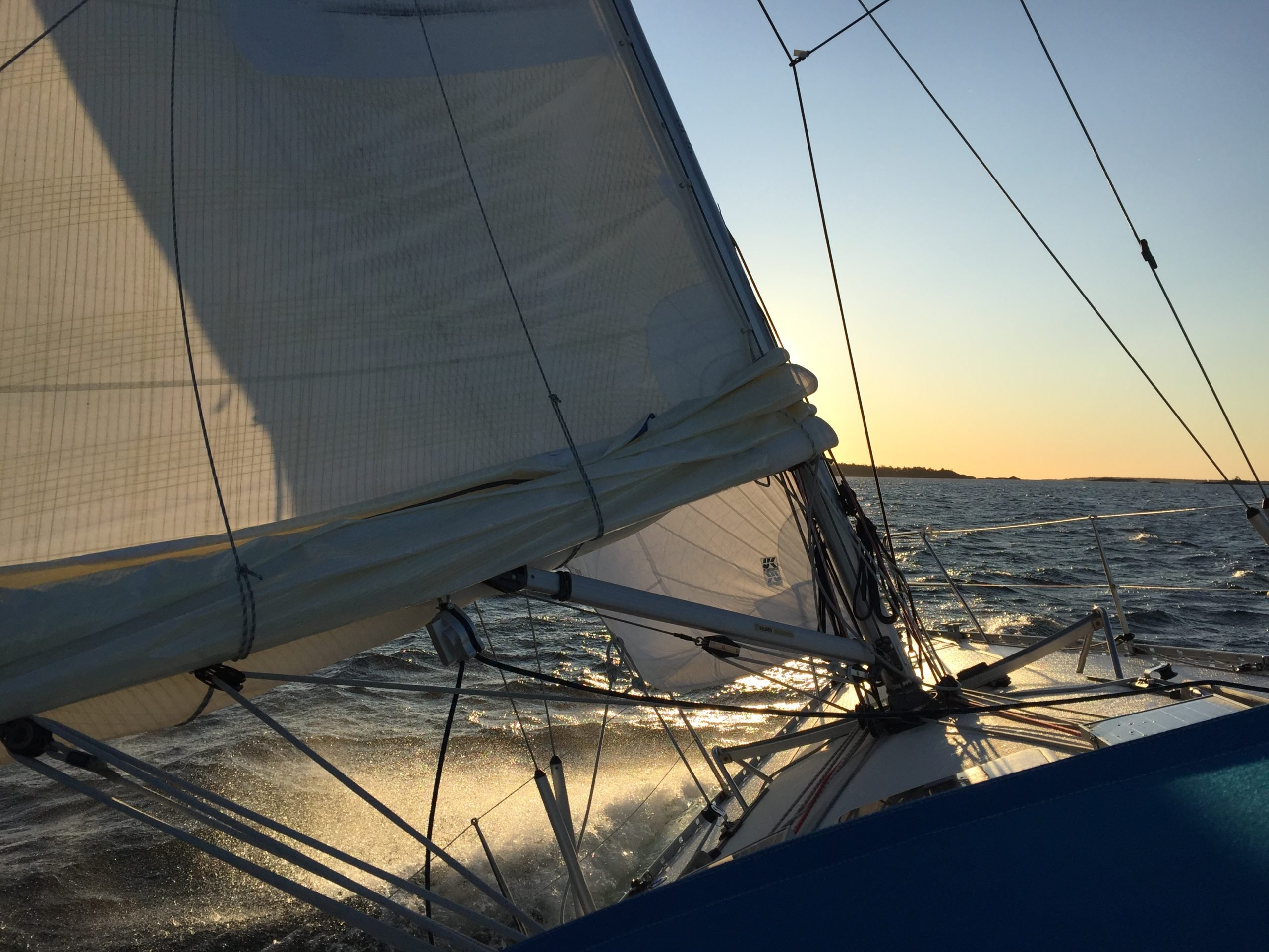 Kvällssegling Evening sail