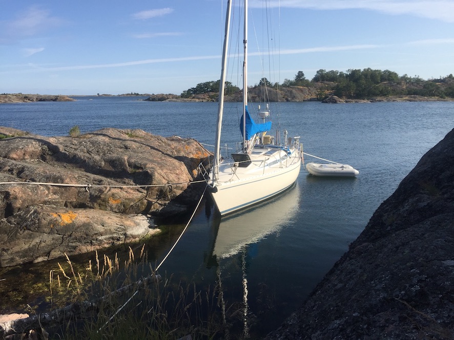 Sail and overnight anchorage